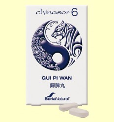 Chinasor 6 - GUI PI WAN - Soria Natural - 30 comprimidos