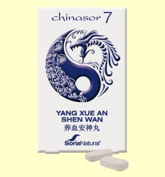 Chinasor 7 - YANG XUE AN SHEN WAN - Soria Natural - 30 comprimidos