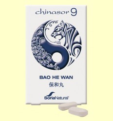 Chinasor 9 - BAO HE WAN - Soria Natural - 30 comprimidos