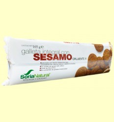 Galletas Integrales con Sésamo - Soria Natural - 165 gramos