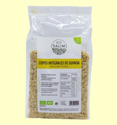 Copos de Quinoa ecológicos - Eco-Salim - 500 gramos