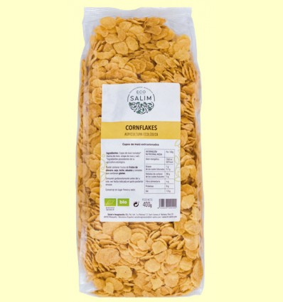 Cornflakes - Copos de maíz tostados ecológicos - Eco-Salim - 400 gramos