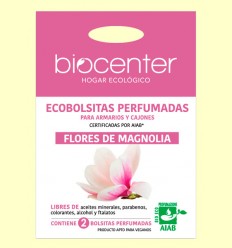 Bolsitas Perfumadas de Armario Bio - Flores de Magnolia - Biocenter - 2 bolsitas