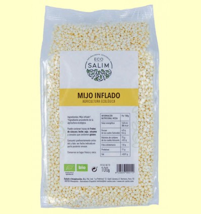 Mijo Inflado Ecológico - Eco-Salim - 100 gramos