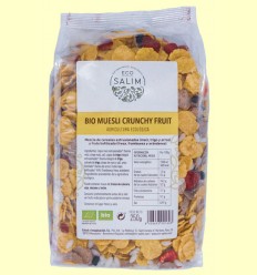 Muesli Crunchy Fruit Bio - Eco-Salim - 250 gramos