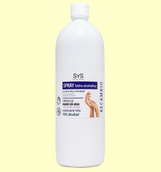 Recambio Spray Hidroalcóholico con Aloe Vera y Pantenol - Laboratorio SyS - 1 litro
