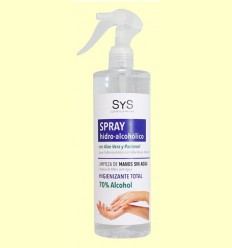 Spray Hidroalcóholico Aloe Vera y Pantenol - Laboratorio SyS - 500 ml