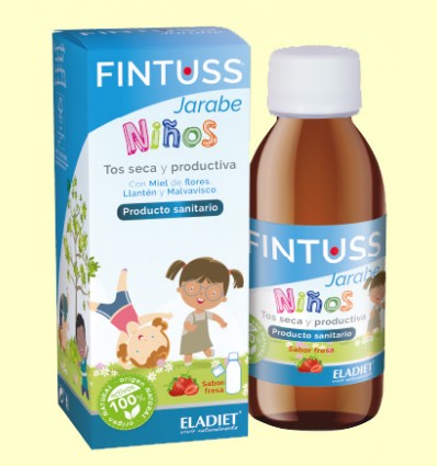 Fintuss Jarabe Niños Tos - Eladiet - 140 ml