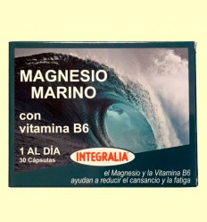 Magnesio Marino con Vitamina B6 - Integralia - 30 cápsulas