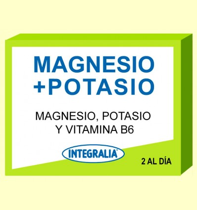 Magnesio y Potasio - Integralia - 60 cápsulas