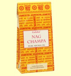 Aceite Aromático Nag Champa - Goloka - 10 ml