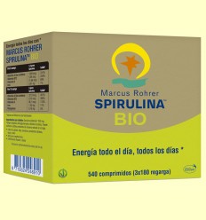 Espirulina Bio - Marcus Rohrer Recarga - 540 comprimidos