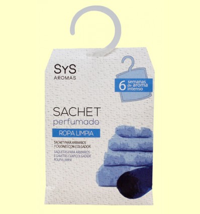 Sachet Perfumado Ropa Limpia - Laboratorio SyS - 1 unidad