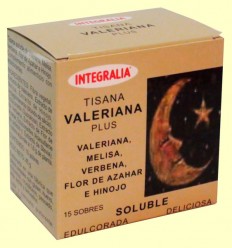 Valeriana Plus Soluble - Integralia - 15 sobres