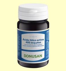 Acido Fólico Activo 400 mcg Plus - Bonusan - 90 tabletas