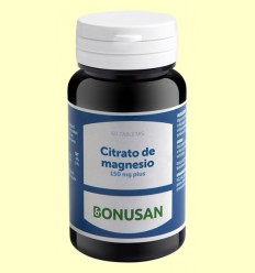 Citrato de Magnesio 150mg Plus - Bonusan - 60 tabletas