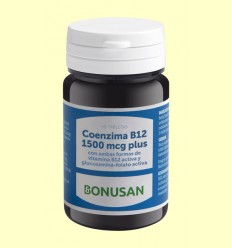 Coenzima B12 1500 mcg Plus - Bonusan - 90 tabletas