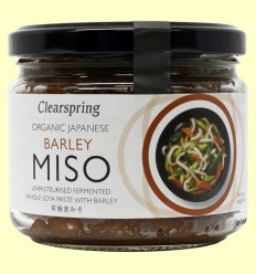Mugi Miso No Pasteurizado - Clearspring - 300 gramos