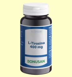L Tirosina 400 mg - Bonusan - 60 cápsulas
