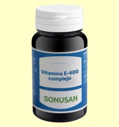 Vitamina E 400 Complejo - Bonusan - 60 cápsulas