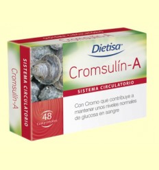 Cromsulín A - Dietisa - 48 comprimidos