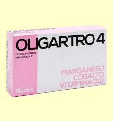 Oligartro 4 - Manganeso y Cobalto - Plantis - 20 ampollas