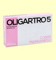 Oligartro 5 - Manganeso y Cobre - Plantis - 20 ampollas