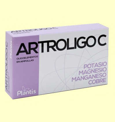 Artroligo C - Oligoelementos - Plantis - 20 ampollas 