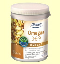 Omegas 3-6-9 - Dietisa - 60 perlas