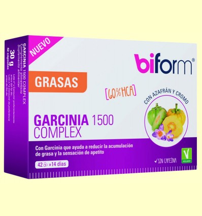 Garcinia 1500 Complex - Biform - 42 cápsulas