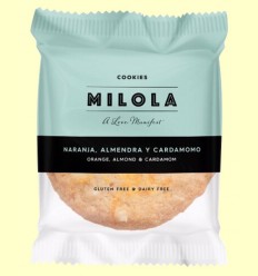 Cookie Naranja Almendra y Cardamomo - Milola - 1 unidad