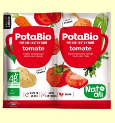 Potabio Tomate con Albahaca - Caldos y potajes - Nat Ali - 2 x 8,5 gramos