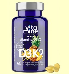 Vitamina D3 y K2 Vitamine - Herbora - 60 comprimidos
