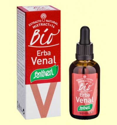 Mixtract V14 Bio - Erba Venal - Circulación - Santiveri - 50 ml