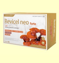 Revicel Neo Forte - Cúrcuma, Cordyceps y Bioperine - DietMed - 30 ampollas
