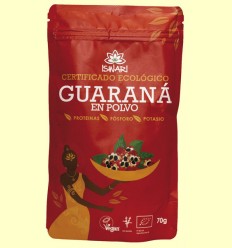 Guaraná en polvo Bio - Iswari - 70 gramos