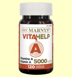 Vitahelp Vitamina A 5000 UI - Marnys - 120 cápsulas