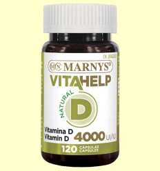 Vitahelp Vitamina D 4000 - Marnys - 120 cápsulas