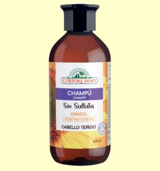 Champú Sin Sulfatos con Girasol - Corpore Sano - 300 ml