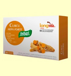 Curcu Hepa Forte - Santiveri - 48 comprimidos