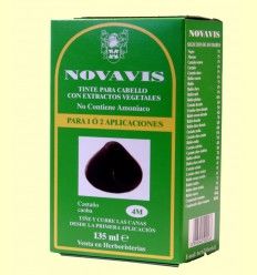 Tinte de Cabello - Castaño Caoba - Novavis - 135 ml
