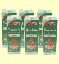 Almond Mandorla Original Bio - EcoMil - Pack 6 x 1 litro