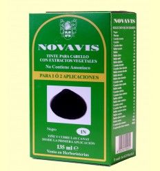 Tinte de Cabello - Negro - Novavis - 135 ml