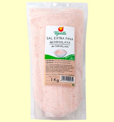 Sal del Himalaya Extra Fina - Vegetalia - 1 kg