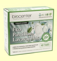 Eco Pastillas de Lavavajillas - Biocenter - 40 pastillas