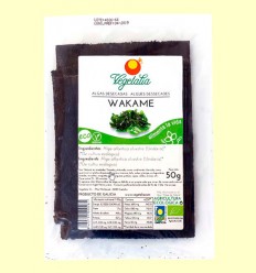 Wakame Algas de Galicia Bio - Vegetalia - 50 gramos