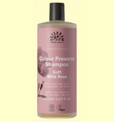 Champú Soft Wild Rose Colour Preserve - Urtekram - 500 ml