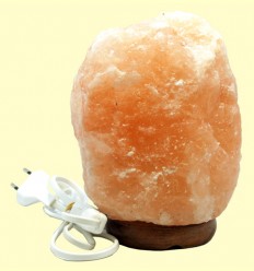 Lámpara de Sal con Base Pequeña - de 2 kg a 4 kg