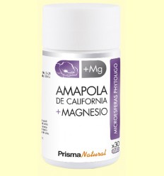 Amapola de California y Magnesio - Prisma Natural - 30 cápsulas