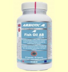 Fish Oil AB 1200 mg - Aceite Pescado - Airbiotic - 60 cápsulas